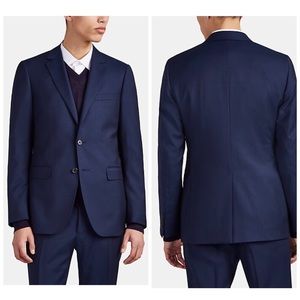 LANVIN Paris Wool Two-Button Suit blazer Jacket